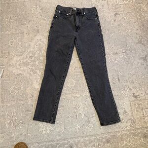 Madewell Charcoal Perfect Vintage Jeans
